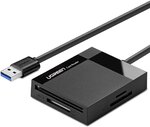 UGREEN Czytnik kart 4 w 1 USB 3.0 Micro Mini SD CF