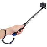 Kijek Selfie Stick Puluz PZ150 czarny dla kamer sportowych