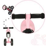 Rowerek Trike Fix Tiny czterokołowy biegowy różowy