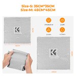 Ściereczka z mikrofibry K&F Concept Magic Cloth 45x45 cm