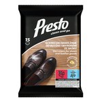 Ściereczki nawilżające do butów ze skóry Presto 15szt
