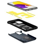 SPIGEN TOUGH ARMOR GALAXY A72 METAL SLATE