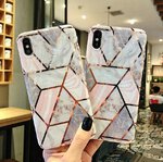 TECH-PROTECT MARBLE GALAXY A42 5G PINK