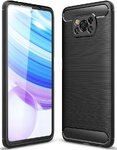 TECH-PROTECT TPUCARBON XIAOMI POCO X3 PRO/X3 NFC BLACK