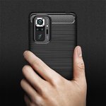 TECH-PROTECT TPUCARBON XIAOMI REDMI NOTE 10 PRO BLACK