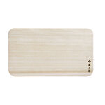 Tojiro Deska do krojenia z drewna paulownia 35x20x2 cm