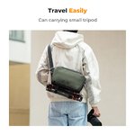 Torba fotograficzna K&F Concept Alpha Sling Bag 10 l - ciemnozielona