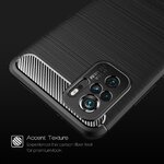 TECH-PROTECT TPUCARBON XIAOMI REDMI NOTE 10/10S BLACK