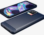 TECH-PROTECT TPUCARBON REALME 8/8 PRO BLACK