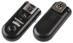 Zestaw dwóch wyzwalaczy radiowych Yongnuo RF603C II z kablem C1 do Canon