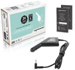 Ładowarka Zasilacz samochodowy 11-15V do laptopów 4.5 x 3.0 z pinem 19.5V 4.62A 90W