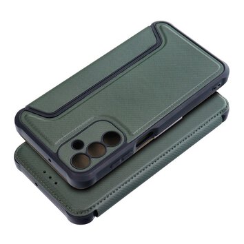 Kabura RAZOR Book do SAMSUNG A15 4G / A15 5G ciemnozielony