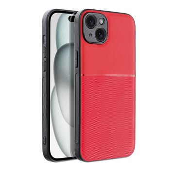 Futera NOBLE do IPHONE 15 Plus czerwony
