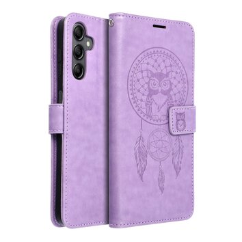 Kabura MEZZO Book do SAMSUNG A14 4G / A14 5G  apacz snw fioletowy