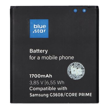 Bateria do Samsung G3608 Galaxy Core Prime G3606 G3609 1700 mAh Li-Ion Blue Star PREMIUM