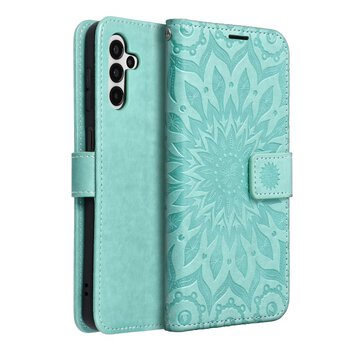 Kabura MEZZO Book do SAMSUNG A13 5G / A04S mandala zielony
