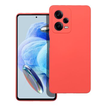 Futera SILICONE do XIAOMI Redmi NOTE 12 PRO 5G brzoskwiniowy
