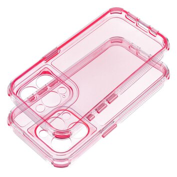 Futerał MATRIX CLEAR do IPHONE 15 Pro Max pudrowy róż