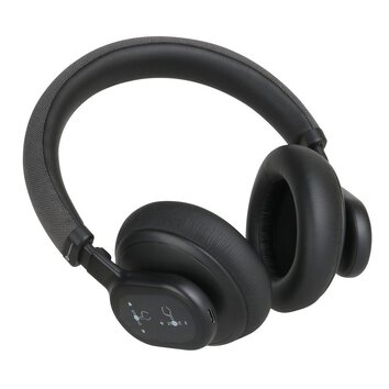 FORCELL F-AUDIO suchawki bezprzewodowe nagowne ANC Touch Beat czarne