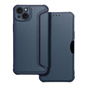 Kabura RAZOR Book do IPHONE 15 Plus niebieski
