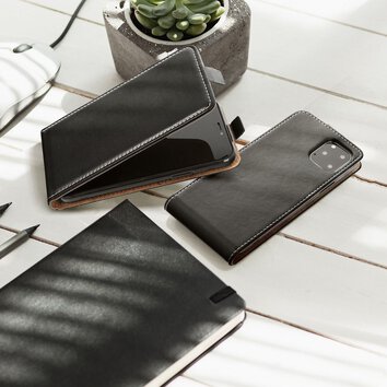 Kabura SLIM FLEXI FRESH Pionowa do XIAOMI Redmi 9AT / Redmi 9A czarny