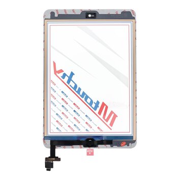MUSTTBY Ekran dotykowy + taśma klejąca + Home do iPAD Mini2 (biały)