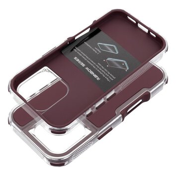 Futerał MATRIX do IPHONE 16 Pro purpurowy