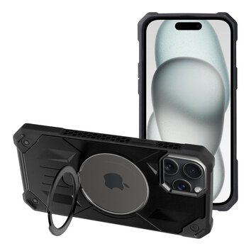 Futera Armor Mag Cover kompatybilny z MagSafe do IPHONE 15 PLUS czarny
