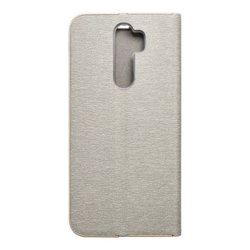 Kabura LUNA Book Gold do XIAOMI Redmi Note 8 Pro srebrny