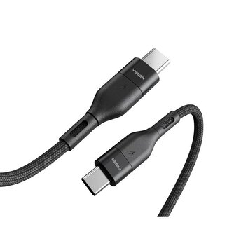 VEGER kabel Typ C do Typ C PD  60W 3A CC01 1,2m czarny