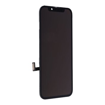 Wywietlacz do iPhone 13 z ekranem dotykowym czarnym z wymienialnym IC (COF) HQ soft OLED GX!!