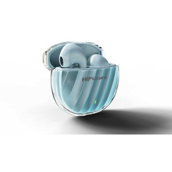 Bezprzewodowe suchawki HiFuture FLYBUDS3 Elegant (ENC) (IPX5) TWS niebieski