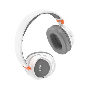 HOCO suchawki bezprzewodowe bluetooth nagowe W43 biae
