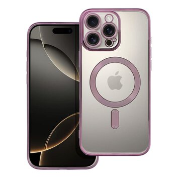 Futerał ELECTRO MAG COVER kompatybilny z MagSafe do IPHONE 16 Pro Max fioletowy