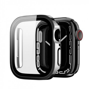 DUX DUCIS futera HAMO ochronny ze szkem do Apple Watch 7 / 8 / 9 45 mm czarny