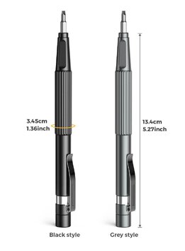 UF-TOOLS - Wkrętak precyzyjny typu "pen" z wymiennymi bitami 13w1