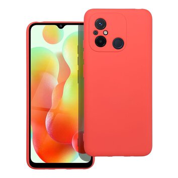 Futera SILICONE do XIAOMI Redmi 12C brzoskwiniowy
