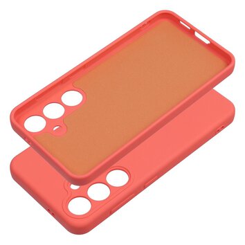 Futera SILICONE do SAMSUNG Galaxy S24 brzoskwiniowy