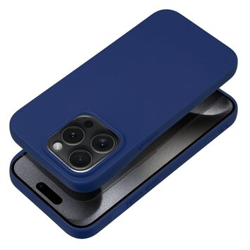 Futera SOFT do IPHONE 15 PRO ciemny niebieski