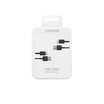 Samsung kabel USB - USB-C 1,5 m czarny 2 szt