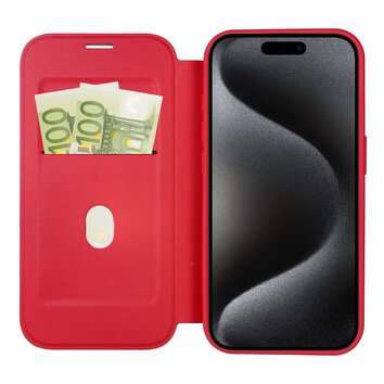 Kabura SMART MAG kompatybilna z MagSafe do IPHONE 16 Pro Max czerwona