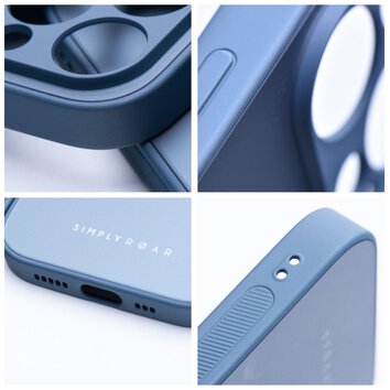 Futera Roar Matte Glass Case - do iPhone 11 Pro Max niebieski