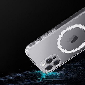 Futera CLEAR MAG COVER kompatybilny z MagSafe do IPHONE 13 Mini transparentny