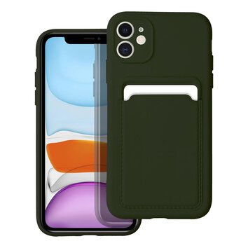 Futerał CARD CASE do IPHONE 11 zielony