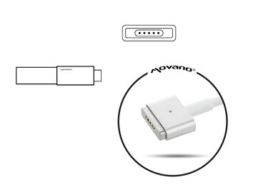 Zasilacz samochodowy Movano 20v 4.25a (magsafe 2) 85W do Apple
