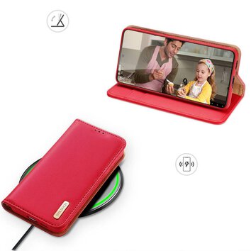 DUX DUCIS kabura HIVO do SAMSUNG S23 Plus czerwona