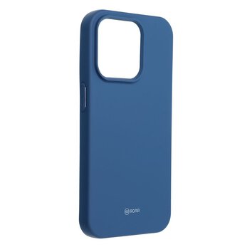 Futera Roar Colorful Jelly Case - do iPhone 15 Pro Granatowy