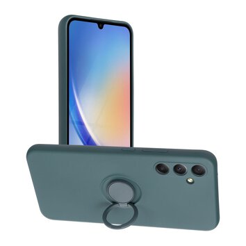 Futera SILICONE RING do SAMSUNG Galaxy A34 5G zielony