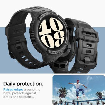 SPIGEN RUGGED ARMOR ”PRO” GALAXY WATCH 6 (40 MM) BLACK