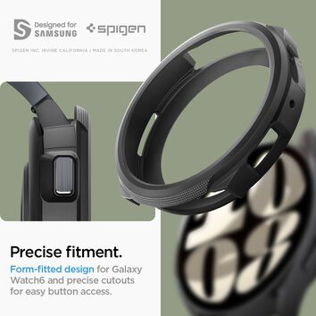 SPIGEN LIQUID AIR SAMSUNG GALAXY WATCH 6 (40 MM) MATTE BLACK